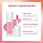 Liquid Blush Face Cheek Tint Waterproof Long Lasting Pigmented Makeup