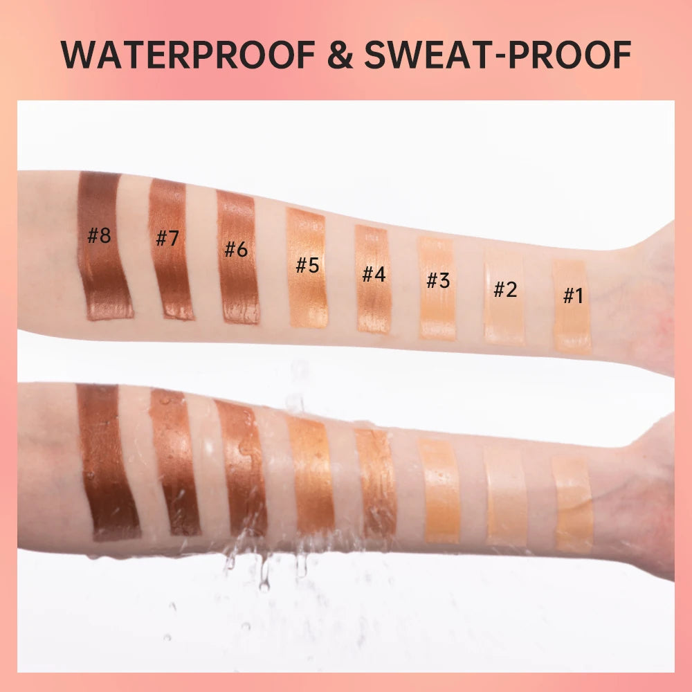 Liquid Face Highlighter Makeup Glow Serum - 6