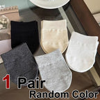 Polyester Elastane Women Half Forefoot Invisible Socks