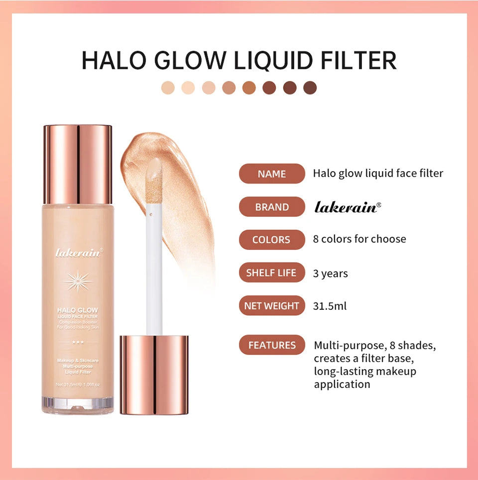 Liquid Face Highlighter Makeup Glow Serum