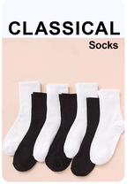 7 Pairs Polyester Elastane Mid Length Casual Crew Socks