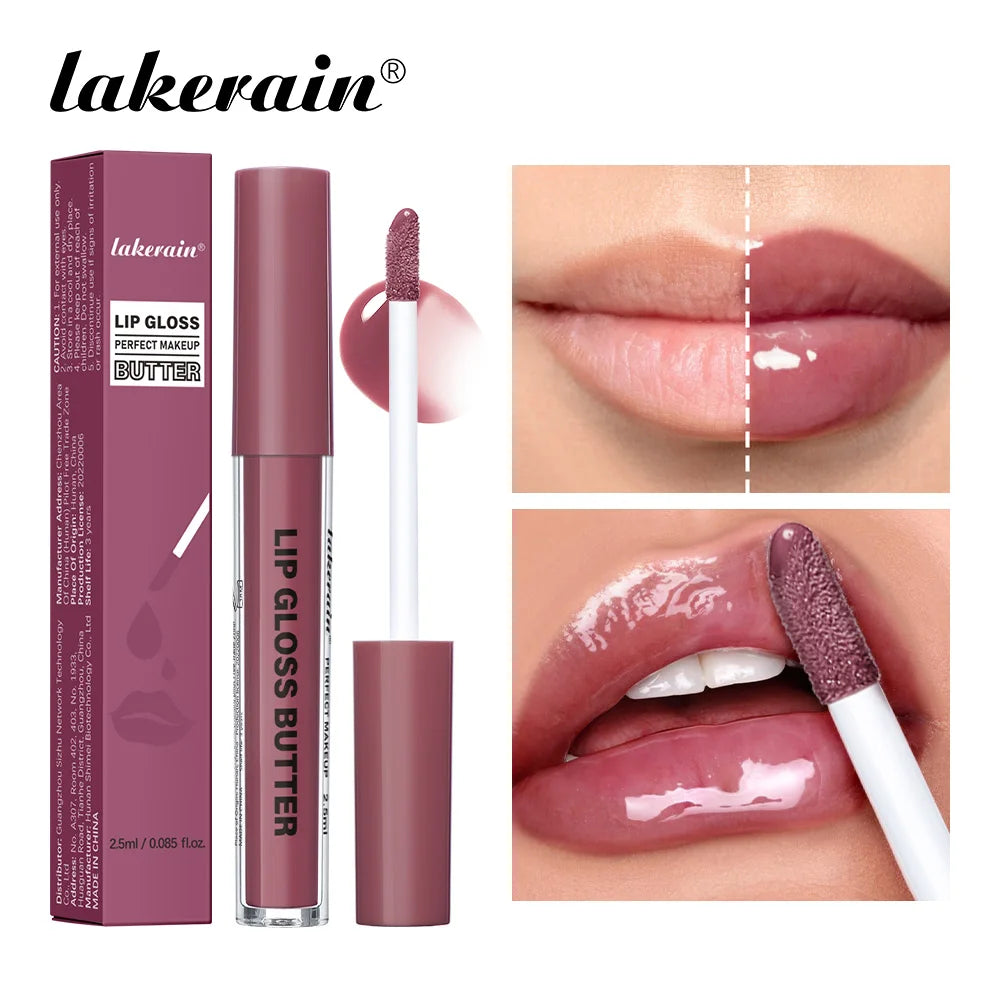 Moisturizing Liquid Lip Gloss Butter With High Shine Finish