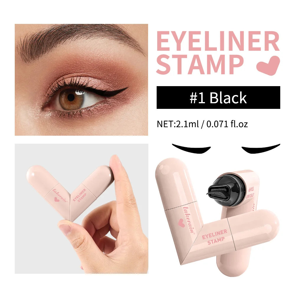 Liquid Eyeliner Stamp Waterproof Winged Eye Makeup Pen