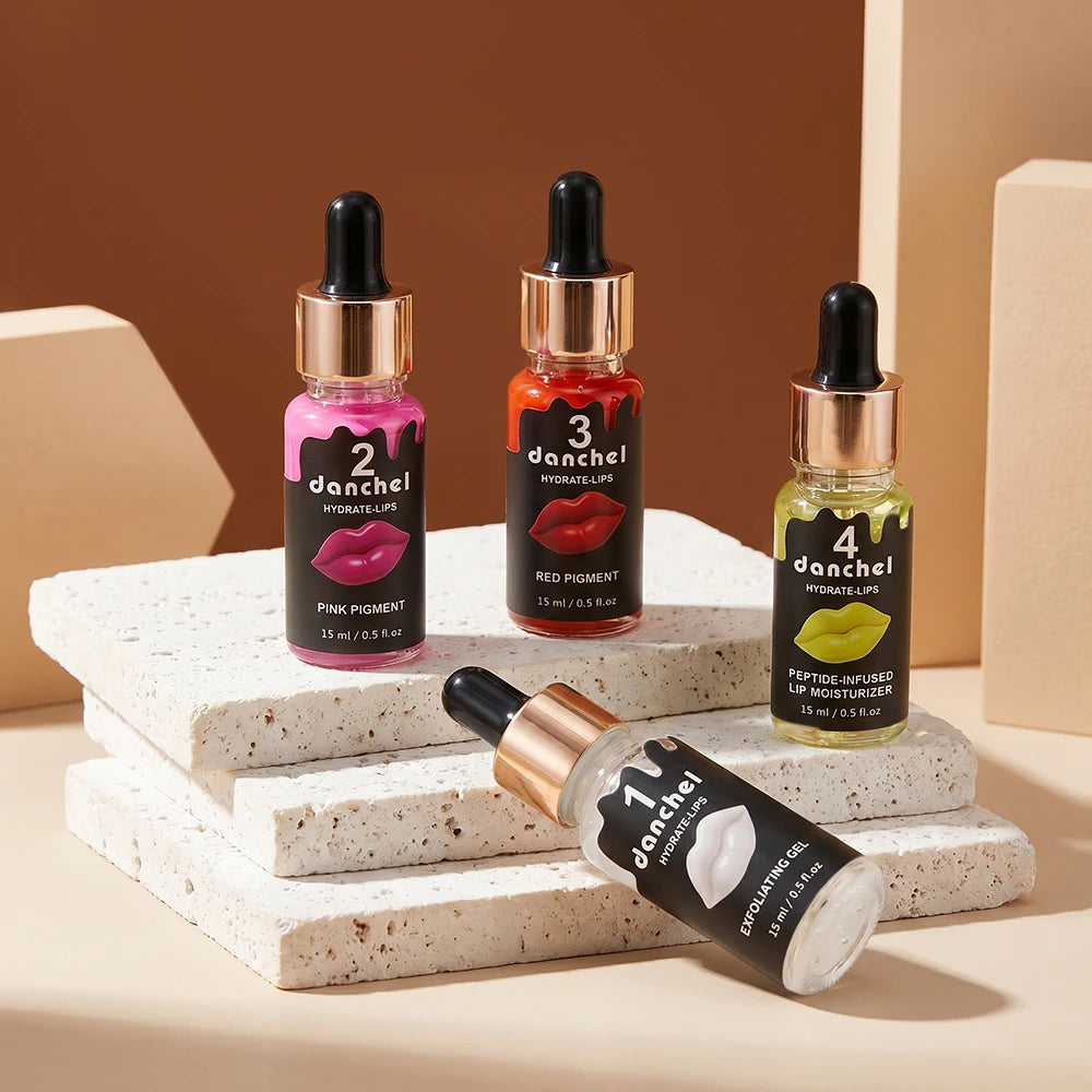 4 Piece Lip Exfoliation And Nourishing Treatment Set - 20