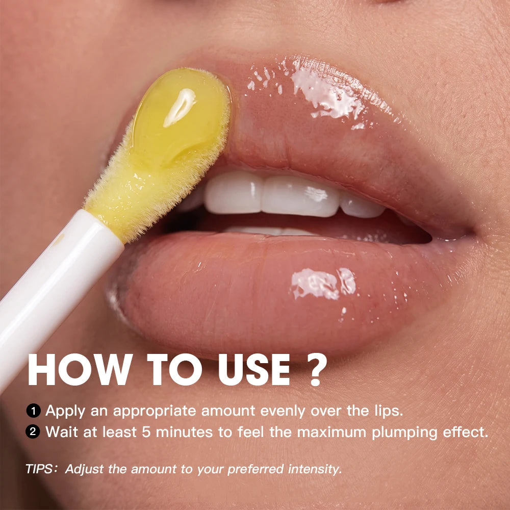 Spicy Lip Plumping Serum Gloss Hydrating Volumizer - 13