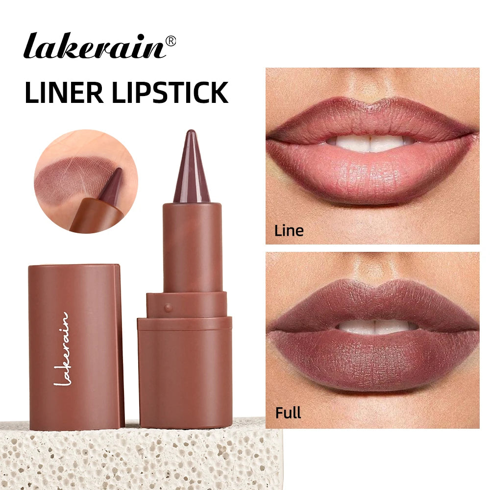 Matte Velvet Lip Liner And Lipstick Duo - 2