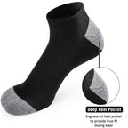 Polyester Elastane Blend Casual Low Cut Socks
