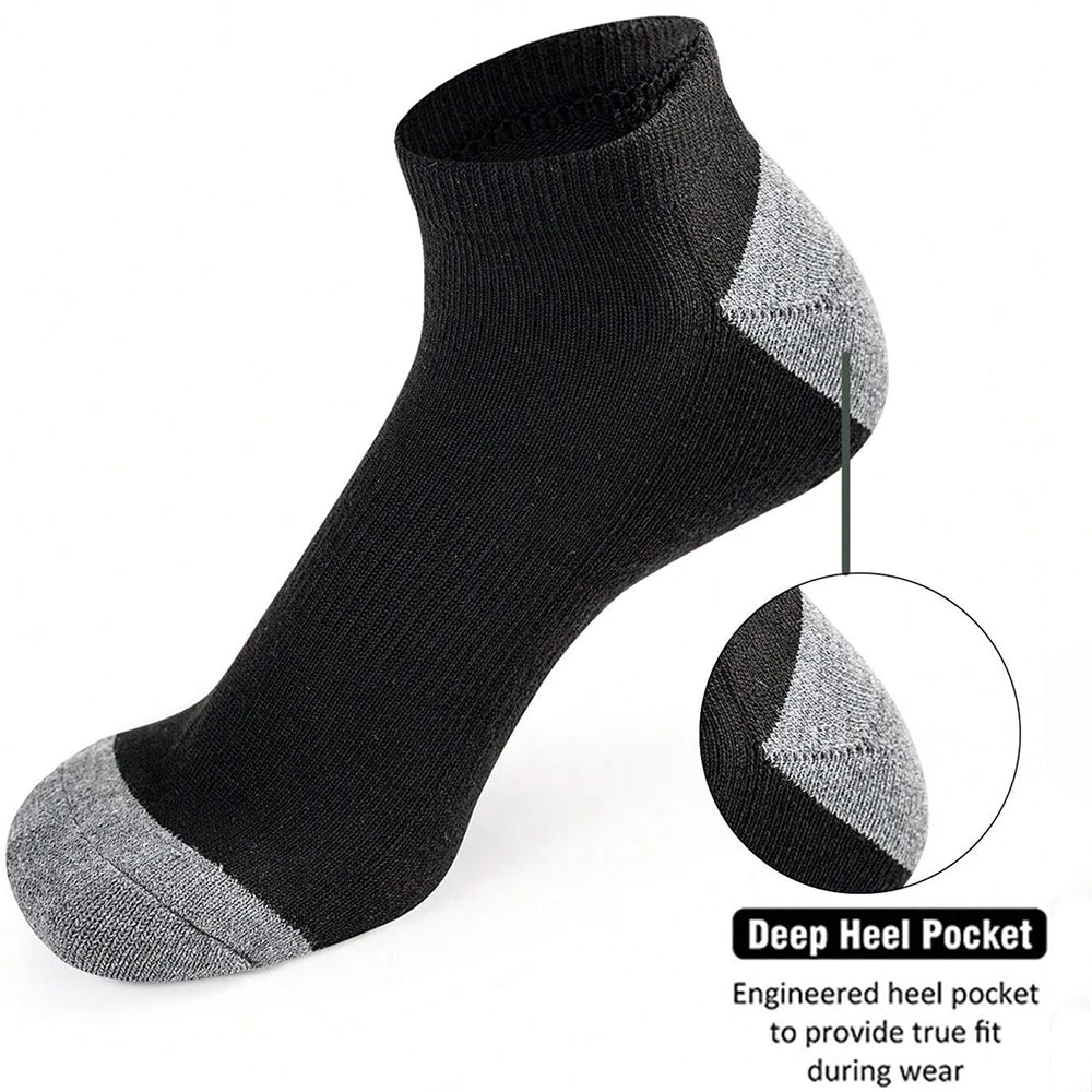 Polyester Elastane Blend Casual Low Cut Socks