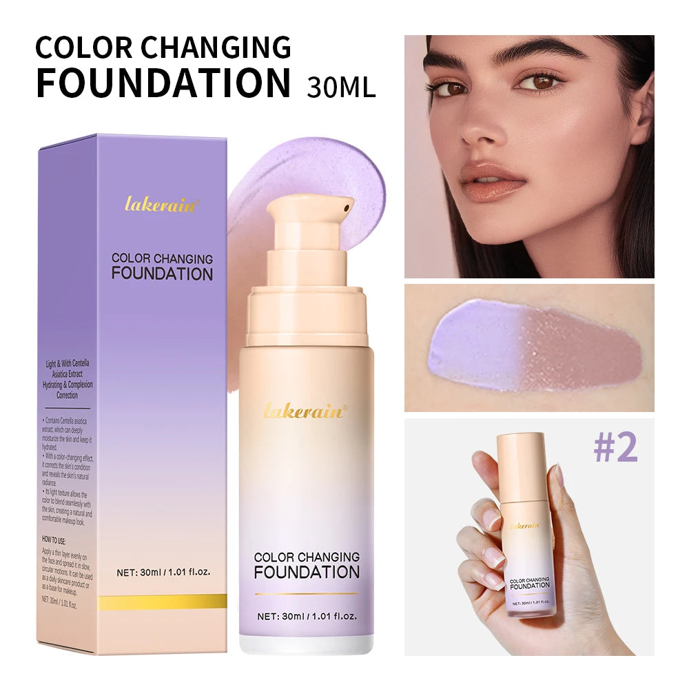 Liquid Foundation Color Changing Face Concealer