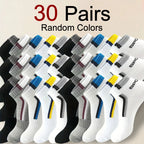 Polyester Blend Low Cut Casual Sports Socks