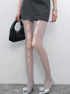 Nylon Hollow Out Fishnet Pantyhose