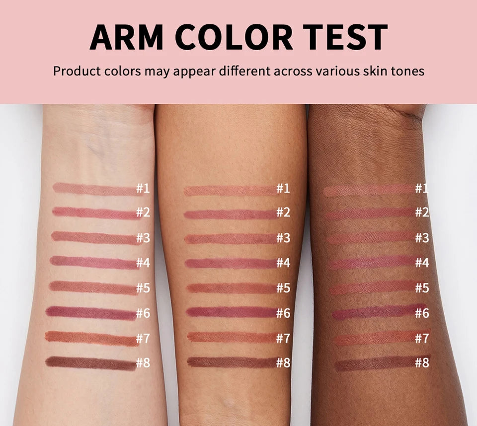 Matte Waterproof Lip Liner Pencil - 13