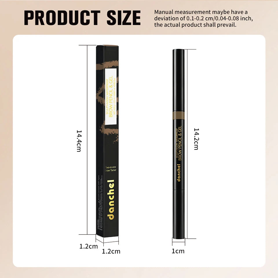 Waterproof Eyebrow Pencil and Sculpting Gel