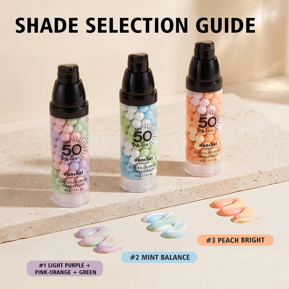 3 Color Correcting Makeup Primer Cream SPF50 - 3