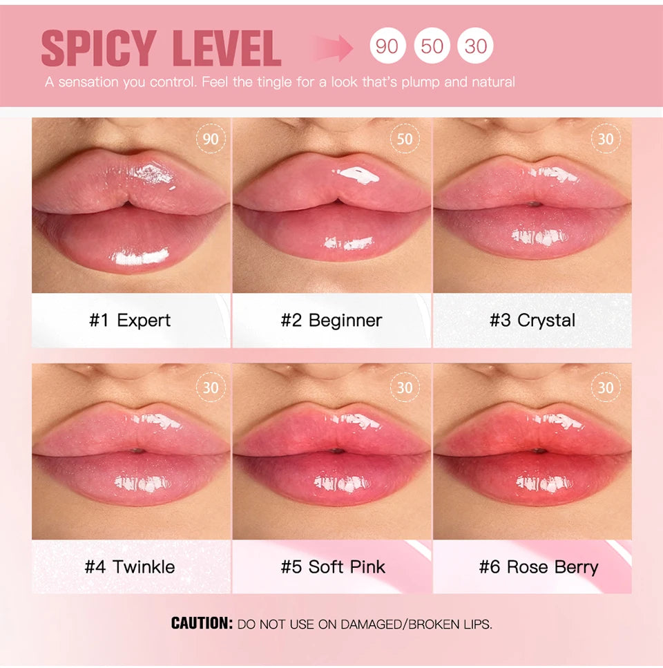 Liquid Lip Plumping Serum Moisturizing Gloss