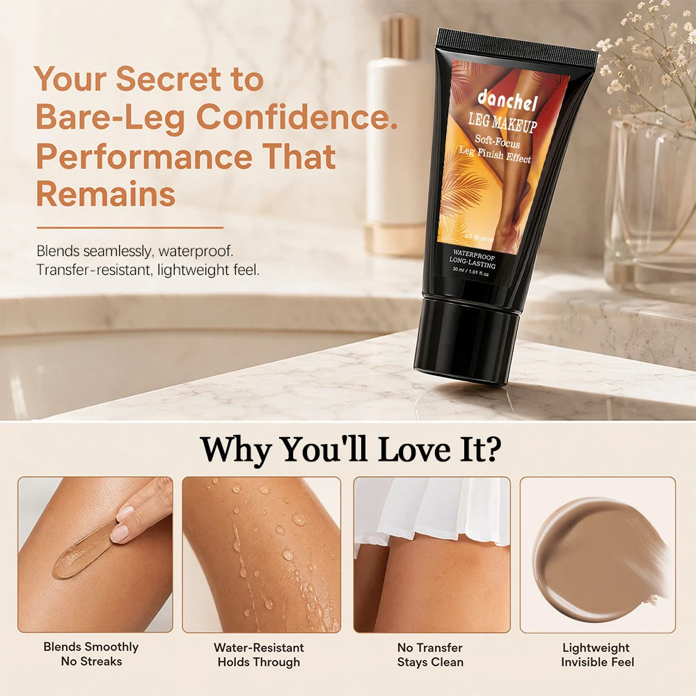 Liquid Body Foundation Waterproof Leg Concealer