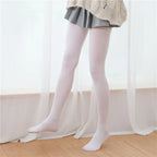Nylon Lolita Pantyhose Sweet Solid Color Tights