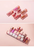 Waterproof Velvet Matte Liquid Blush with Mushroom Applicator
