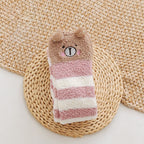 Polyester Elastane Cartoon Over Knee Floor Socks