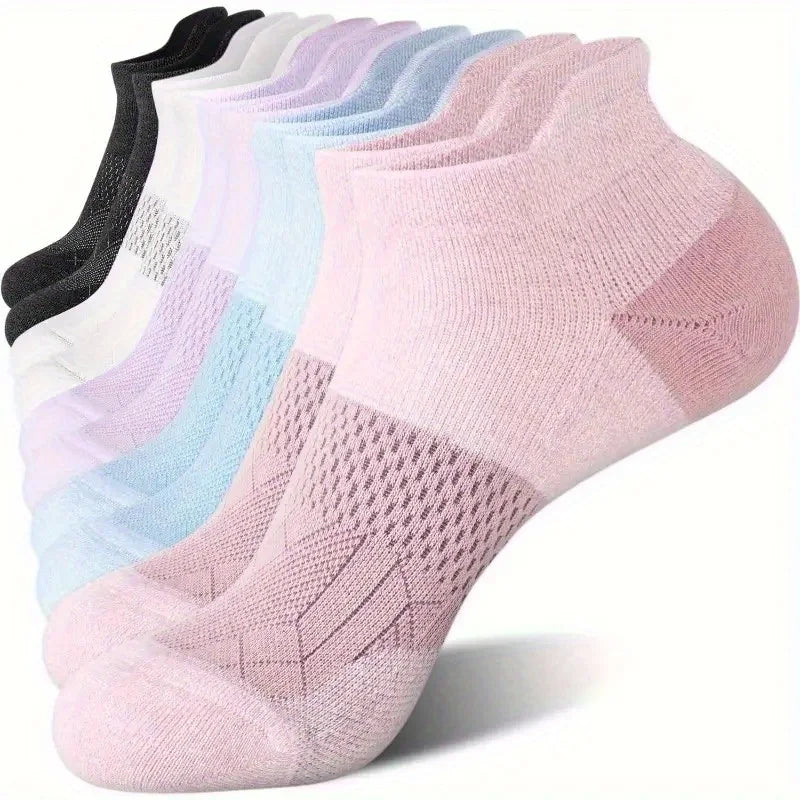 Polyester Blend Low Cut Sports Socks