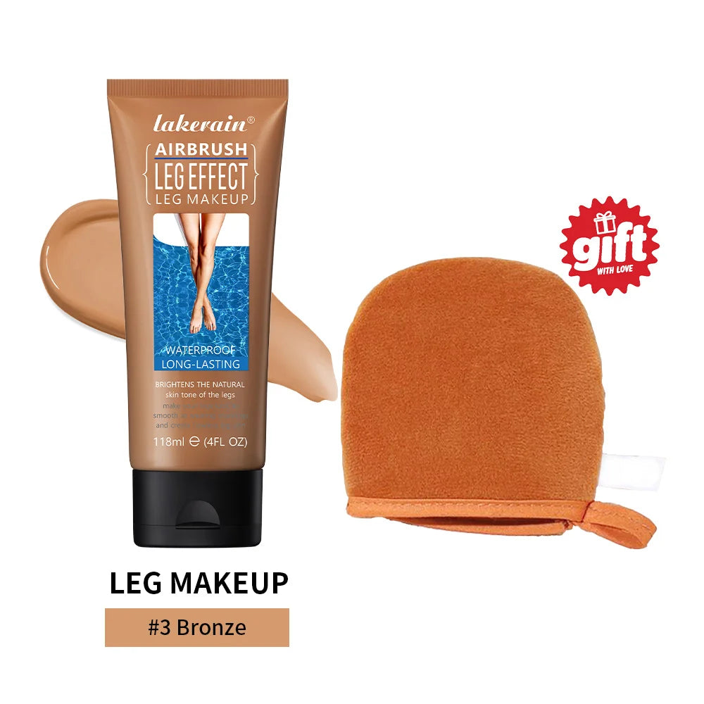 Waterproof Liquid Leg Foundation And Body Concealer With Applicator