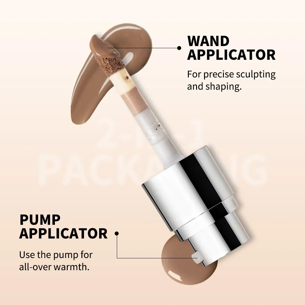Liquid Bronzing and Shaping Foundation Serum