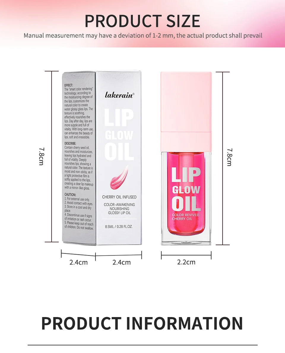 Hydrating Lip Glow Oil Moisturizing Lip Gloss - 15