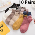 Polyester Elastane Low Tube Socks Set