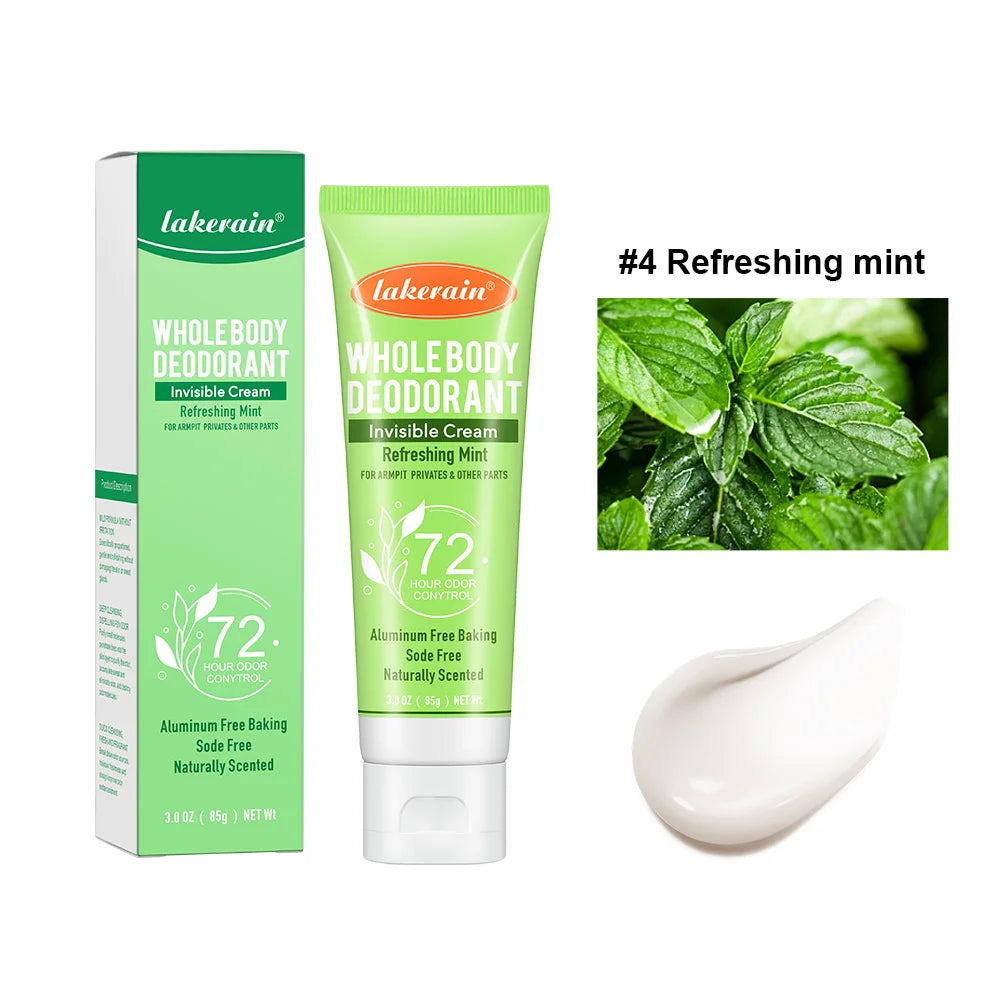 Invisible Body Deodorant Cream 72 Hour Odor Control - 21
