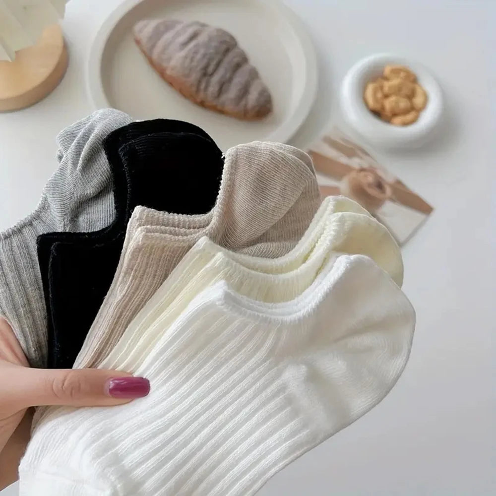 Polyester Elastane Low Tube Ankle Socks
