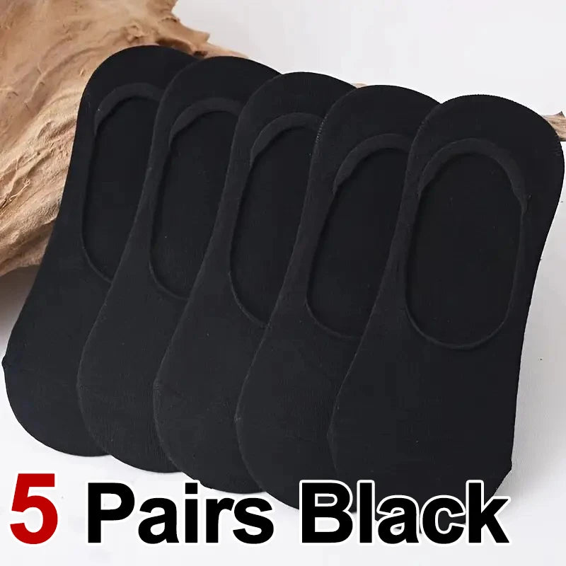 Polyester Elastane Low Cut Invisible Socks - 9