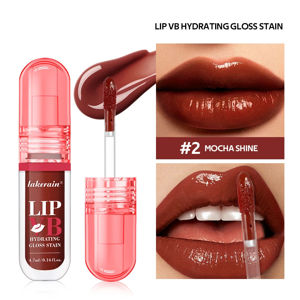 Hydrating Lip Gloss Stain Long Lasting Moisturizing Tint - 20