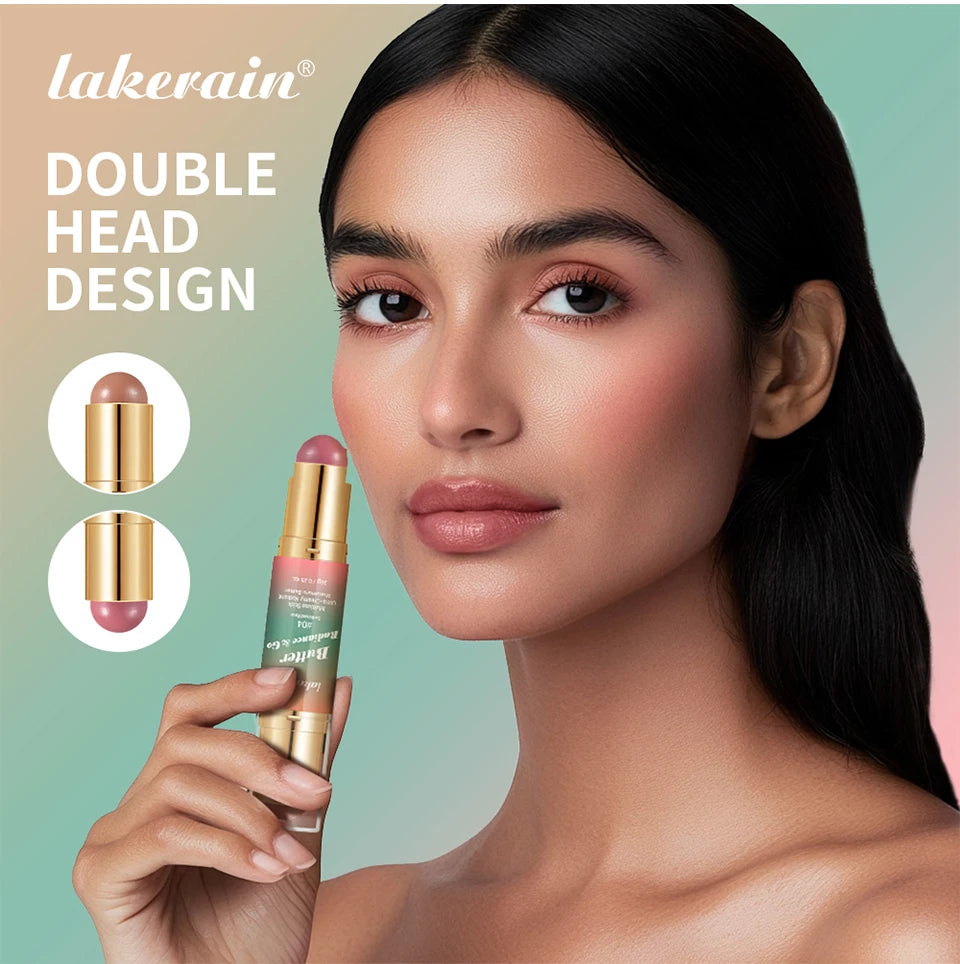 Double Ended Cream Bronzer and Blush Makeup Stick