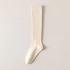 Polyester Elastane Blend Calf Socks for Women