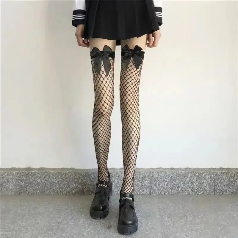 Nylon Thigh High Stockings For Women - 20
