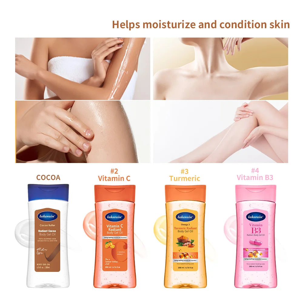 Radiant Body Gel Oil Moisturizing Skin Treatment - 2