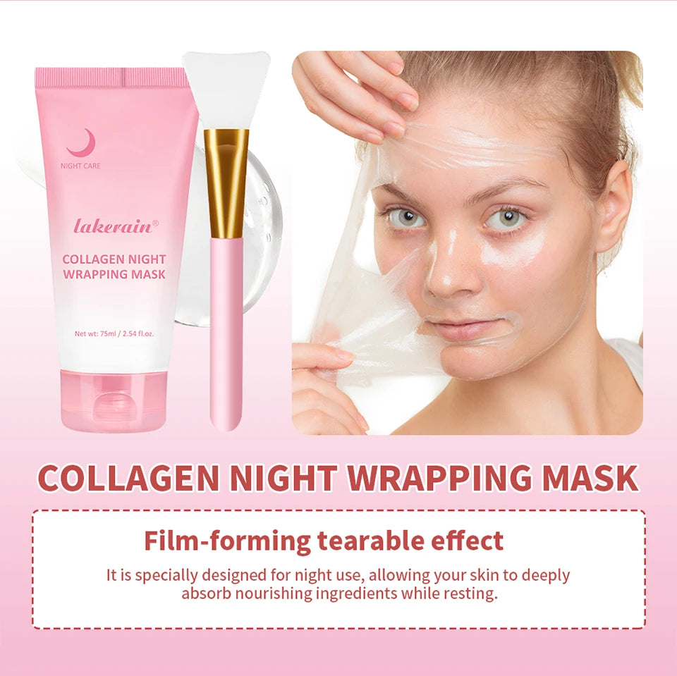 Collagen Skincare Set Deep Nourishment Face Cream and Mask