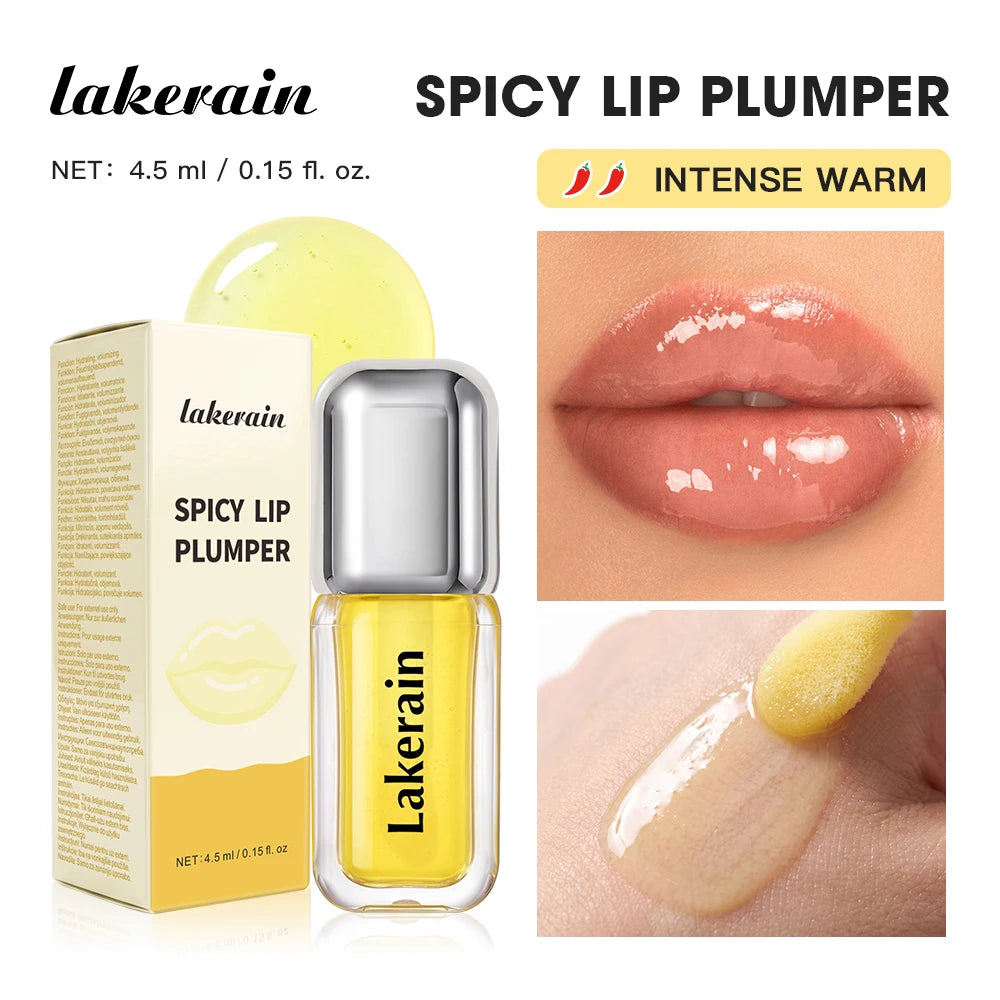Spicy Lip Plumping Serum Gloss Hydrating Volumizer - 20