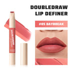 Dual Ended Matte Lip Liner and Gloss Pencil