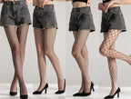 Nylon Elastane Fishnet Pantyhose Mesh Tights