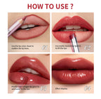 Matte Lipstick and Lip Liner Makeup Set