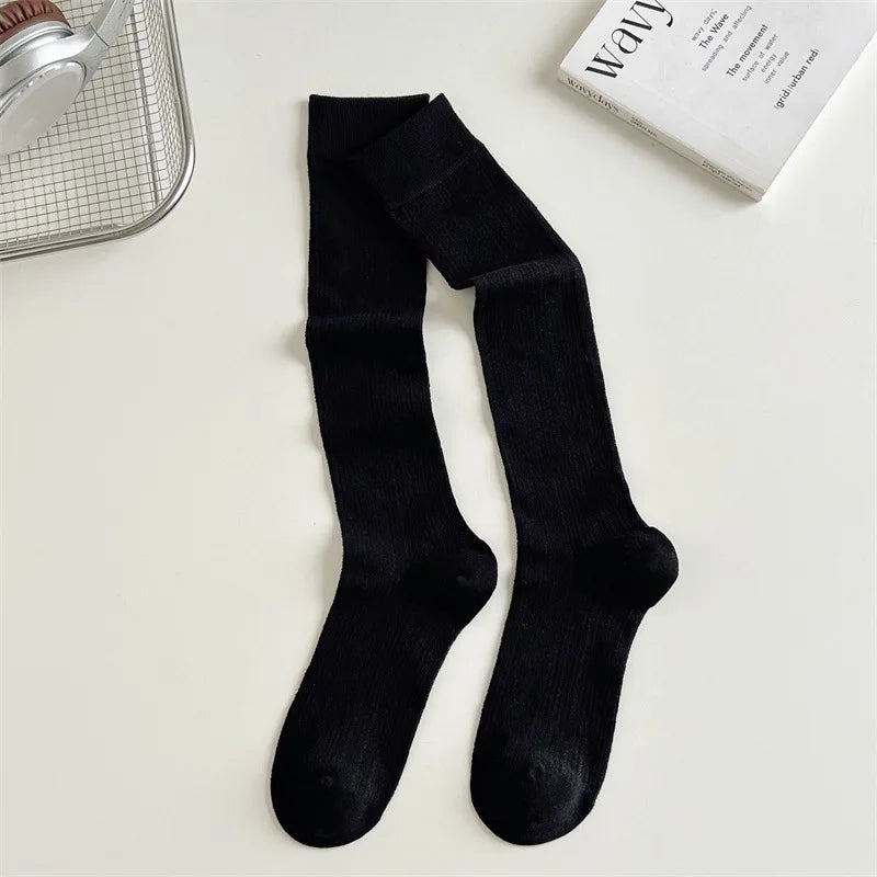 Cotton Blend Breathable Casual Socks For Women - 19