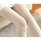 Geometric Pattern Nylon Lace Pantyhose Tights