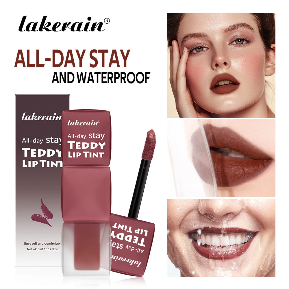 Matte Liquid Lip Tint Waterproof Long Lasting Lip Color