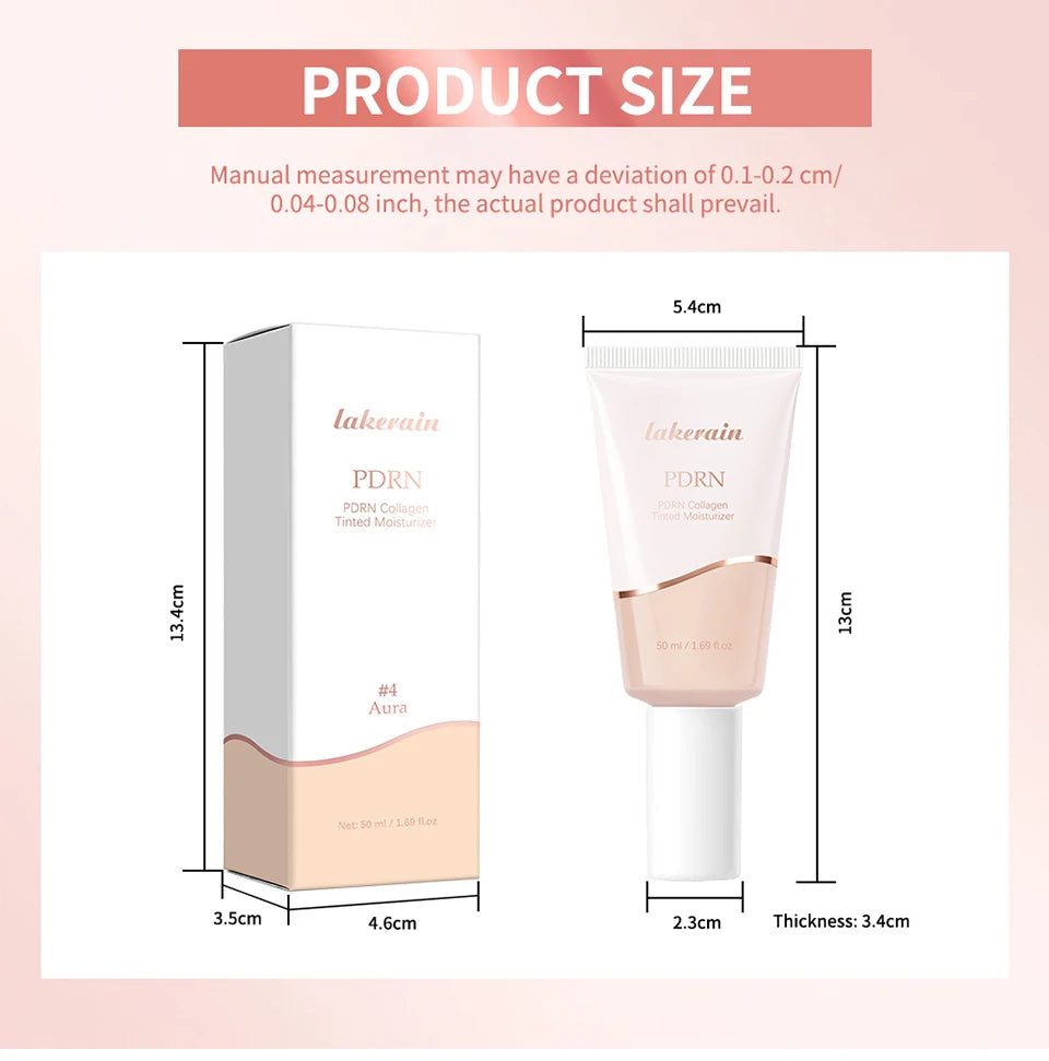 PDRN Collagen Tinted Moisturizer Foundation Cream