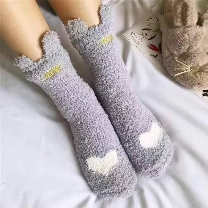 Polyester Elastane Knit Knee High Leg Warmers