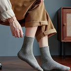 Polyester Elastane Blend Crew Socks 5 Pack