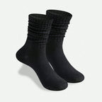 Polyester Elastane Casual Slouch Crew Socks 6 Pack