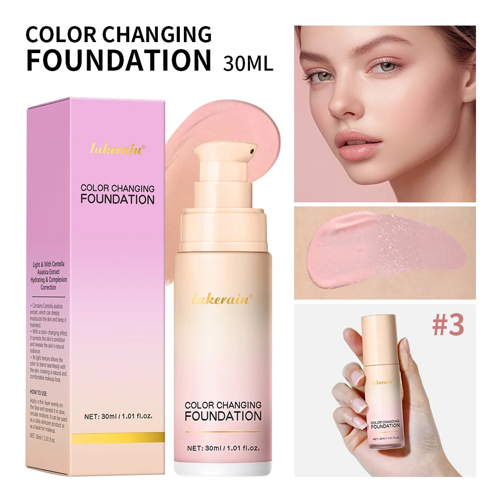 Liquid Foundation Color Changing Face Concealer