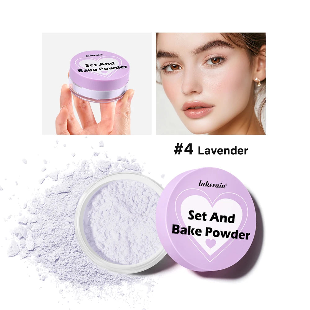 Matte Loose Face Powder for Long Lasting Makeup Setting